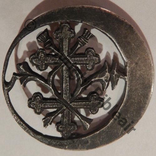 A1431  1920.23 A1431NH BR.120 202eDRILLE 1erGp 1erRB ou 53e LEVANT  SM 2Anneaux Dos lisse ARGENT sans poincon CERCLE Src.delpedro1 320Eur11.14 